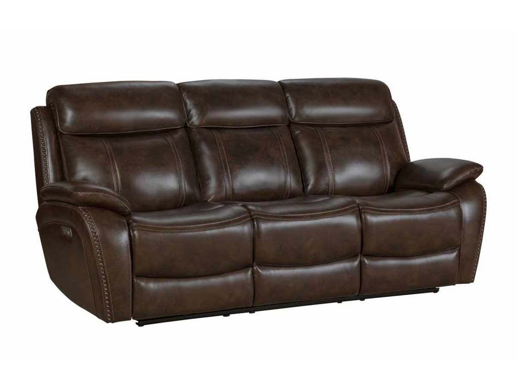 BarcaLounger 39PH-3703-3713-86 Sandover Power Recline Sofa Tri Tone Chocolate BarcaLounger 39PH-3703-3713-86 Sandover Power Recline Sofa Tri Tone Chocolate