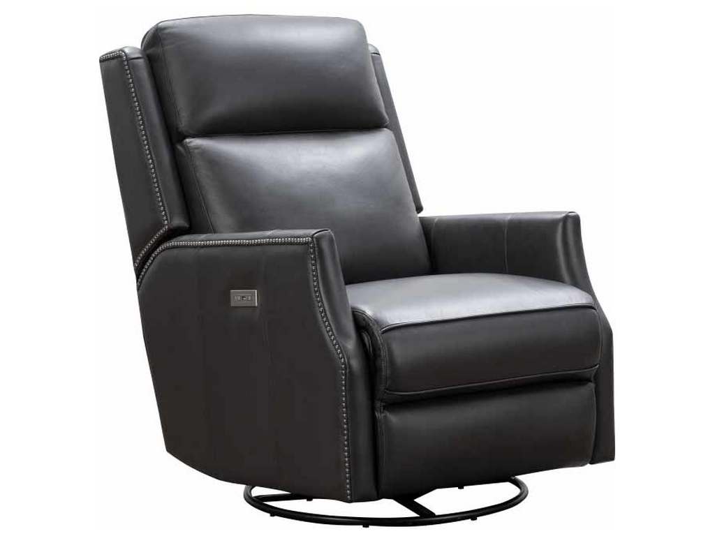 BarcaLounger 8PH-4003-5700-95  Cavill Swivel Glider Recliner Shoreham Gray