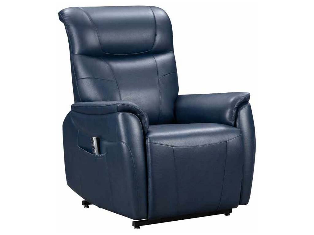 BarcaLounger 23PHL-3085-3731-45  Leighton Lux lift Power Recliner Marco Navy Blue