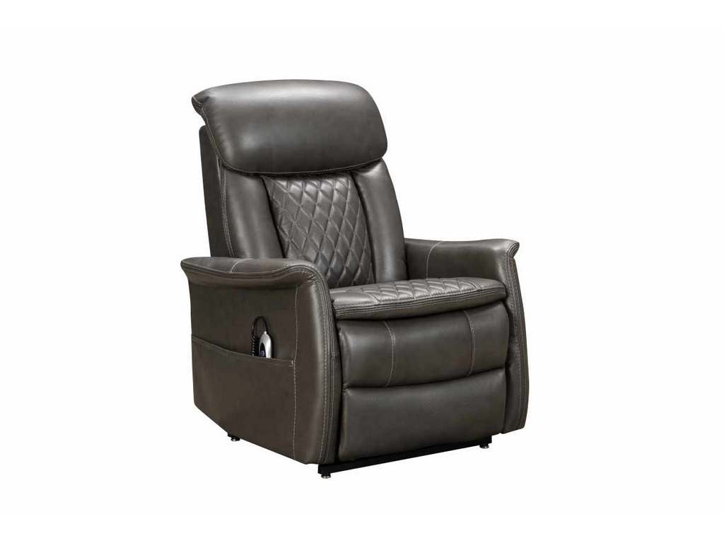 BarcaLounger 23PHL-3086-3730-96  Lauren Lux Lift Power Recliner Matteo Smokey Gray