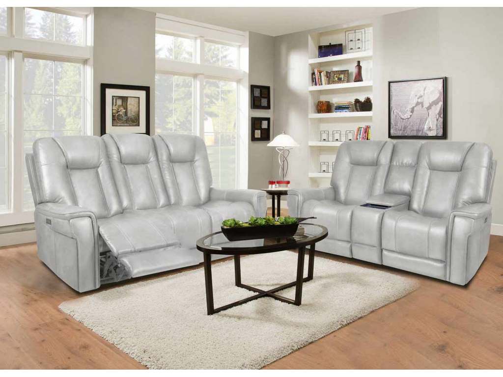 BarcaLounger 24PHL-1192-3750-91 Sanibel Media Loveseat Rainer Dove