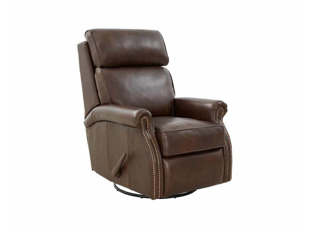 BarcaLounger 8-4001-5625-87  Crews Swivel Glider Recliner Ashford Walnut