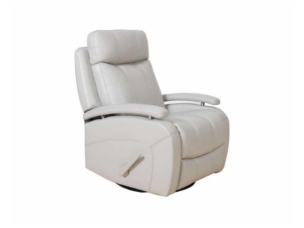 BarcaLounger 8-3610-3701-91  Duffy Swivel Glider Recliner Gable Dove