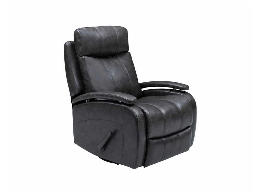 BarcaLounger 8-3610-3706-92  Duffy Swivel Glider Recliner Ryegate Gray