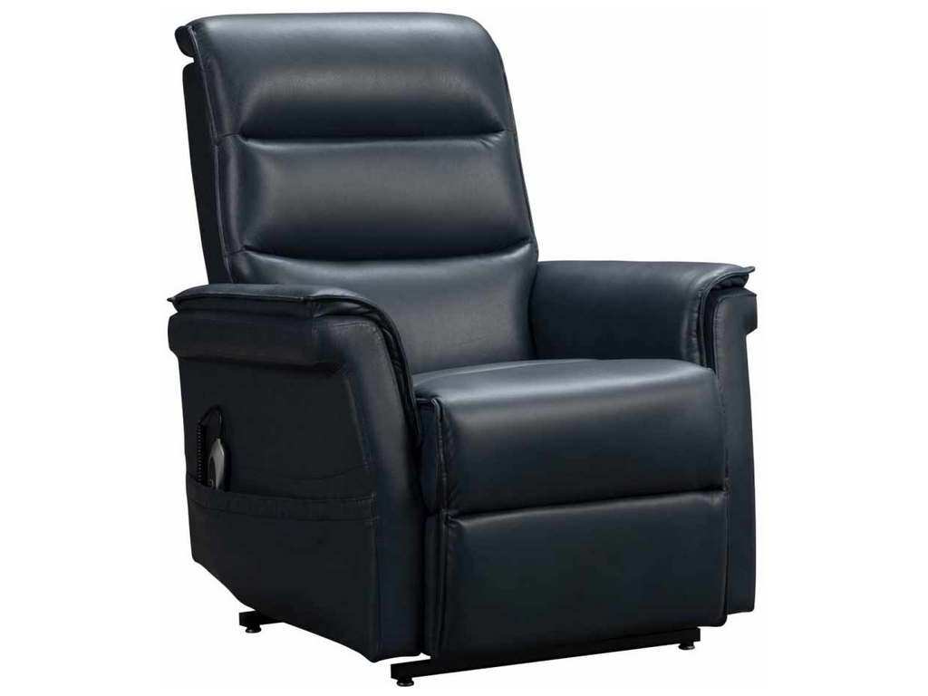 BarcaLounger 23PH-3634-3708-47  Luka Low Leg Recliner Venzia Blue
