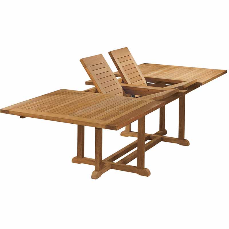 Barlow Tyrie 2ARX28 Arundel Extending Dining Table Teak Garden Furniture