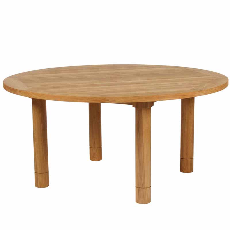 Barlow Tyrie 2DR15 Drummond Dining Table 150 Teak Garden Furniture