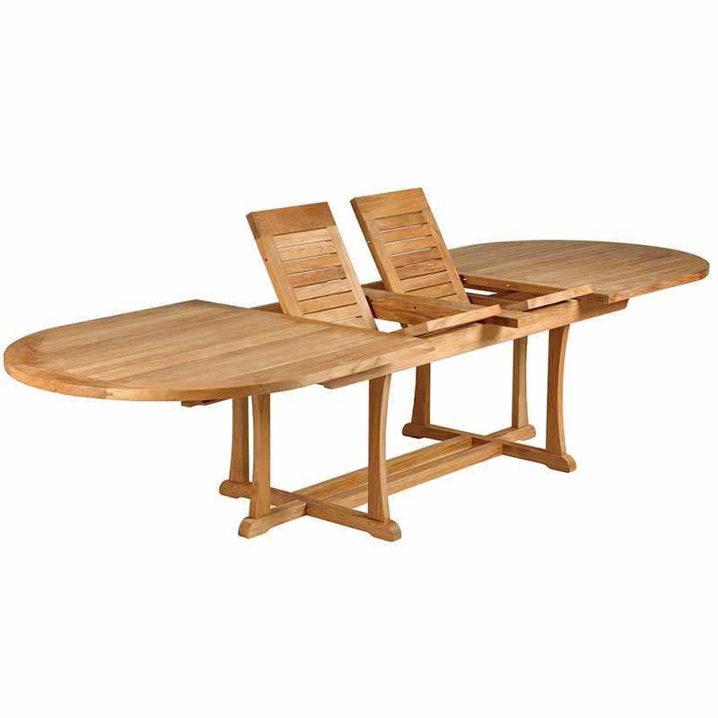 Barlow Tyrie 2STX32 Stirling Extending Dining Table 320 Barlow Tyrie 2STX32 Stirling Extending Dining Table 320