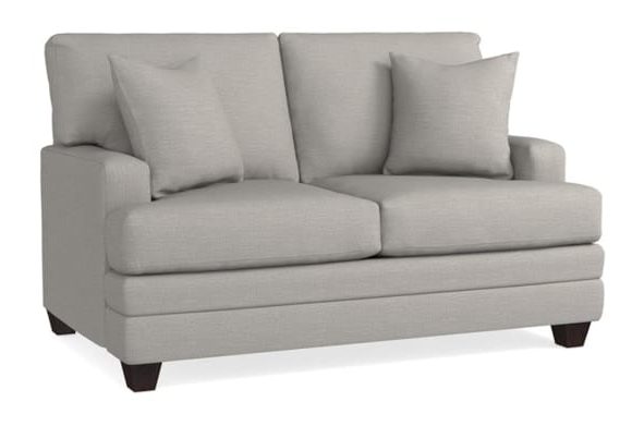 Bassett 3849-42 Carolina Track Arm Loveseat