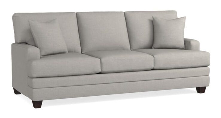 Bassett Furniture 3849-72 Carolina Track Arm Sofa