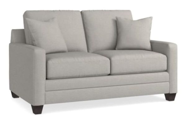 Bassett 3885-42 Carolina Thin Track Arm Loveseat