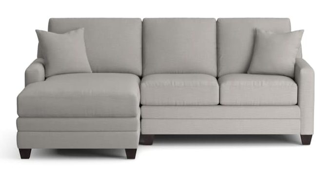 Bassett 3885-LCSECTS Carolina Thin Track Arm Left Chaise Sect