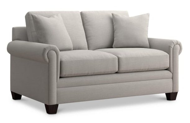 Bassett 3887-42 Carolina Panel Arm Loveseat Bassett 3887-42 Carolina Panel Arm Loveseat