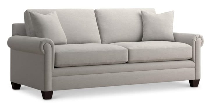 Bassett 3887-6Q Carolina Panel Arm Queen Sleeper