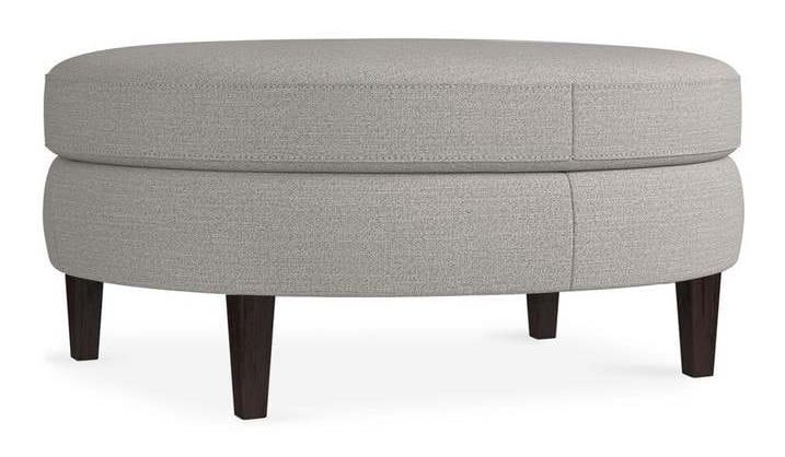 Bassett 1400-4545  Delway Large Round Ottoman