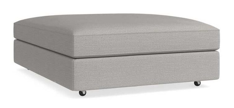 Bassett 1404-S4545  Danbury Large Square Storage Ottoman