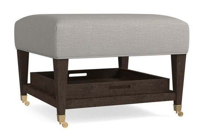 Bassett 1510-3939  Kara Medium Ottoman