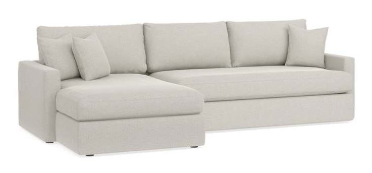 Bassett 2611-BLCSECT  Allure Left Chaise Bench Seat Sectional