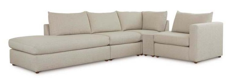 Bassett 2676-CSECTLB  Beckham Left Bumper W Console L Sectional