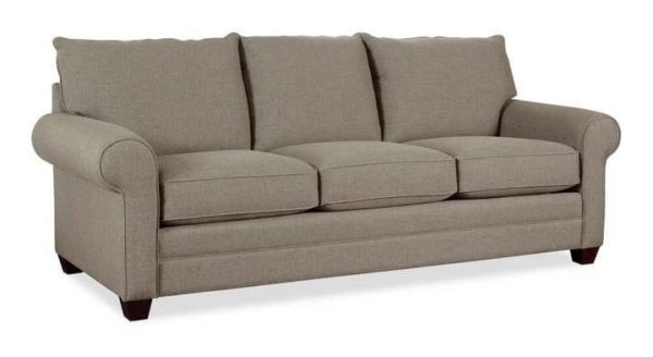 Bassett 2712-72 Alexander Roll Arm Sofa