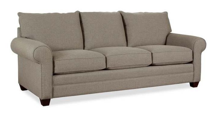 Bassett 2712-72 Alexander Roll Arm Sofa