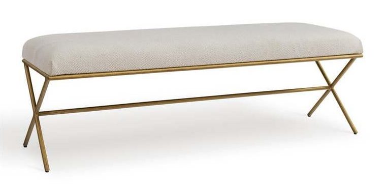 Bassett 4500-K781 Kenbridge Large X Bench Bassett 4500-K781 Kenbridge Large X Bench