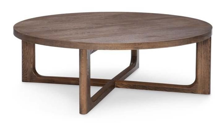 Bassett 6524-0605 Reston 48 Inch Oak Round Cocktail Table Bassett 6524-0605 Reston 48 Inch Oak Round Cocktail Table