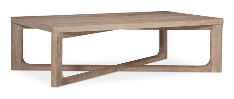 Bassett 6524-0613 Benchmade Reston Oak Rectangular Cocktail Table