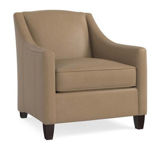Bassett 1044-02L  Corinna Leather Accent Chair