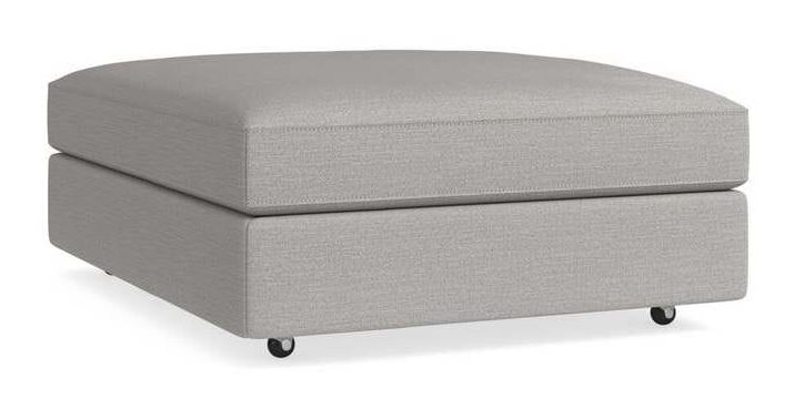 Bassett 1404-S3535  Danbury Medium Square Storage Ottoman