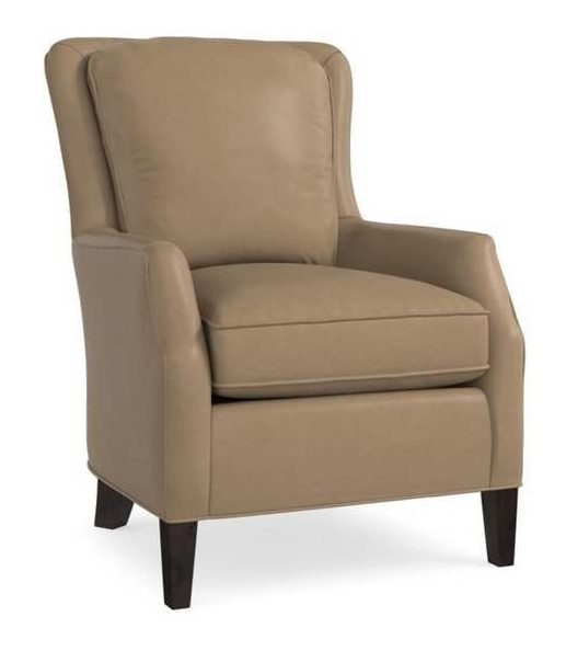 Bassett 1951-02L Kent Leather Accent Chair Bassett 1951-02L Kent Leather Accent Chair