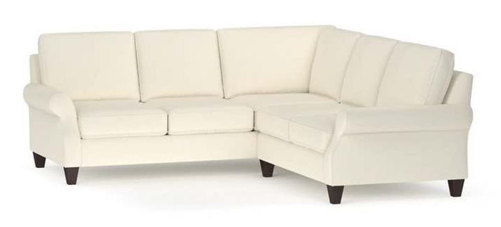 Bassett 2716-LSECTS  Davenport L Shaped Sectional