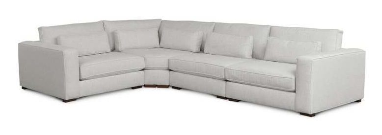 Bassett 2728-LSECT4  Moby 4 Piece L Shaped Sectional