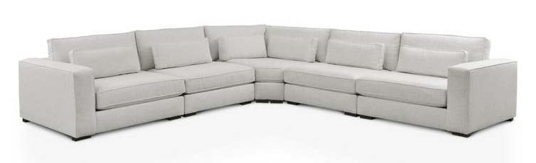 Bassett 2728-LSECT5  Moby 5 Piece L Shaped Sectional