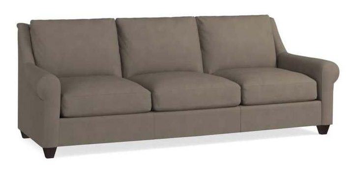 Bassett 3101-82L Ellery Leather Great Room Sofa