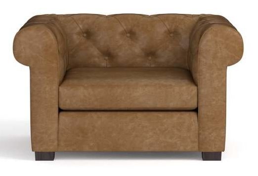 Bassett 3133-12L Jamestown Leather Chair