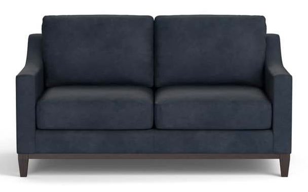 Bassett 3135-42L Sanford Leather Loveseat Bassett 3135-42L Sanford Leather Loveseat