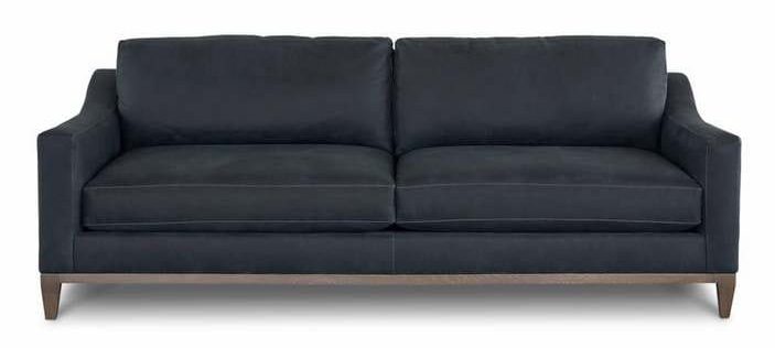 Bassett 3135-62L Sanford Leather Sofa Bassett 3135-62L Sanford Leather Sofa