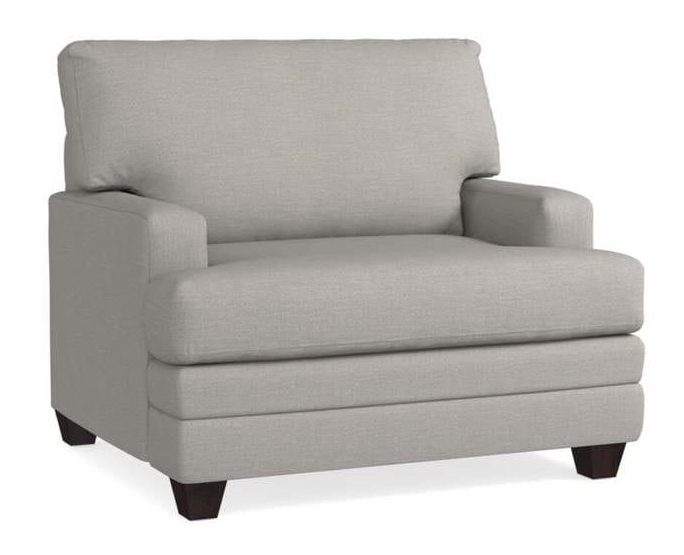Bassett 3849-18  Carolina Track Arm Chair and a Half