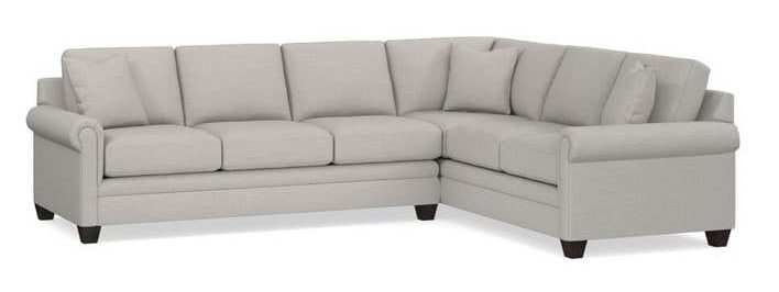 Bassett 3887-LLSECTR Carolina Panel Arm L Shaped Sectional Bassett 3887-LLSECTR Carolina Panel Arm L Shaped Sectional