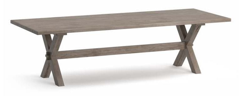 Bassett 4021-0842X Crossbuck Maple Dining Table Bassett 4021-0842X Crossbuck Maple Dining Table