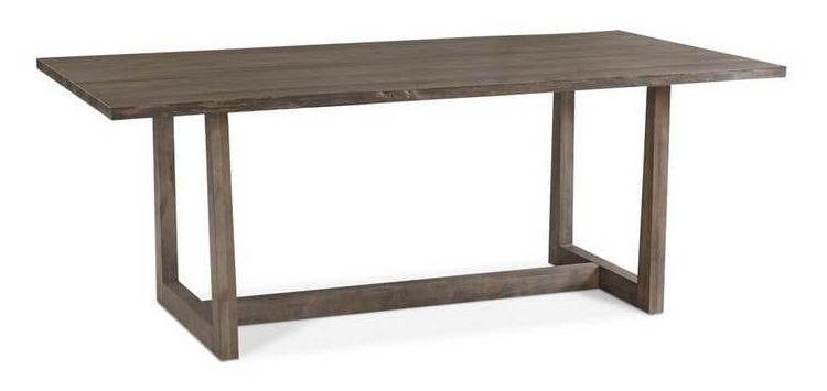 Bassett 4021-K9640LLE Liam Maple Live Edge Dining Table