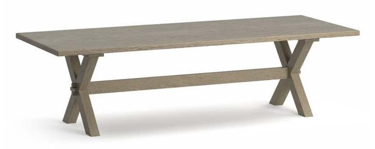 Bassett 4121-0842X Crossbuck Oak Dining Table Bassett 4121-0842X Crossbuck Oak Dining Table