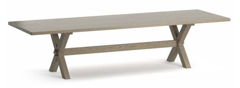 Bassett 4121-2642X Crossbuck Oak Dining Table Bassett 4121-2642X Crossbuck Oak Dining Table