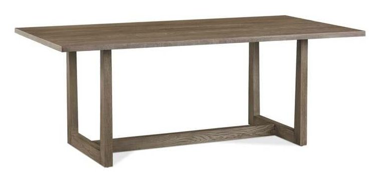 Bassett 4121-K9640L Liam Oak Rectangle Dining Table