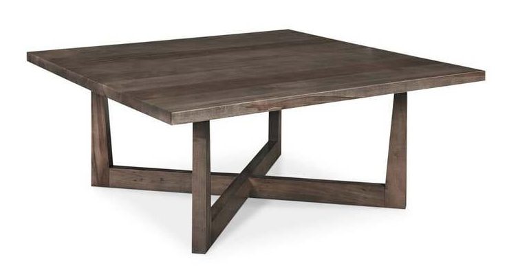 Bassett Furniture 6021-0615 Benchmade Maple Square Cocktail Table