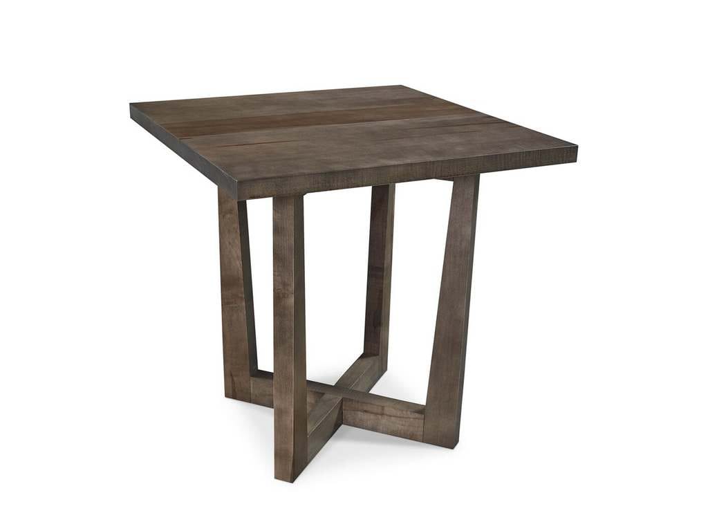 Bassett 6021-0665 Benchmade Maple Square End Table