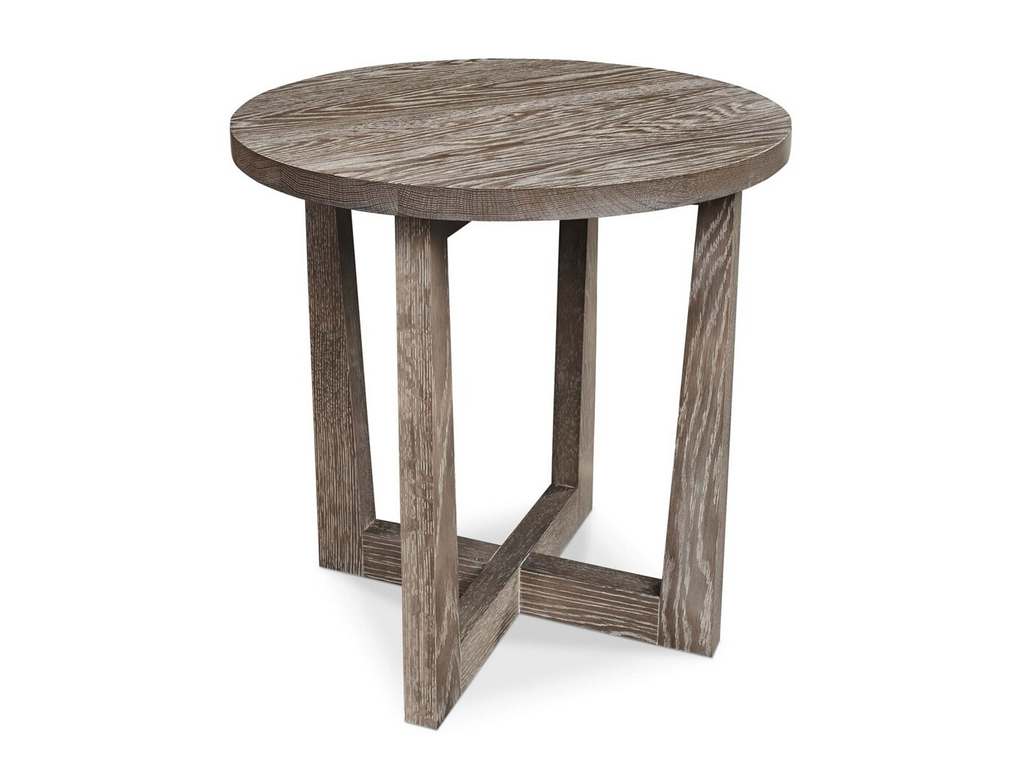 Bassett 6121-0641 Liam Oak Round End Table Bassett 6121-0641 Liam Oak Round End Table
