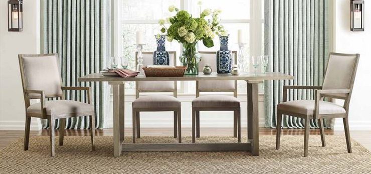 Bassett 4121-K7840L Liam Oak Rectangle Dining Table Bassett 4121-K7840L Liam Oak Rectangle Dining Table