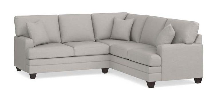 Bassett 3849-LSECT  Carolina Track Arm L Shaped Sectional